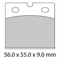 FERODO Brake Disc Pad Set FDB108CPRO