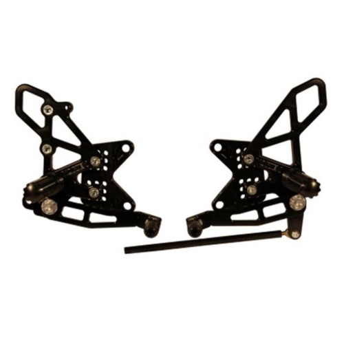VORTEX Rear Set KAW ZX-10 11-15 Black