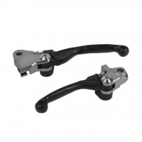 Folding Lever Set SUZ RM-Z250 RMZ450 Black^