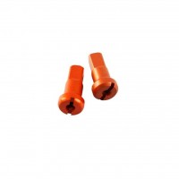 SPOKE Nipple Alloy Rear Orange 8G