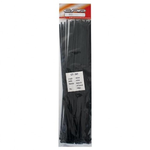 Cable Ties 4.8mm x 380mm UV 100 Pcs Bag