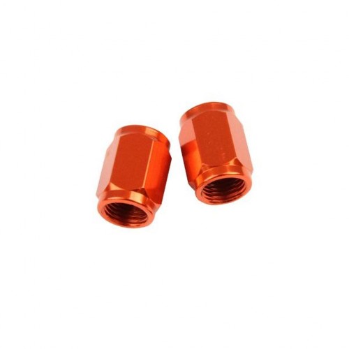 STATES MX Valve Caps Tube Orange
