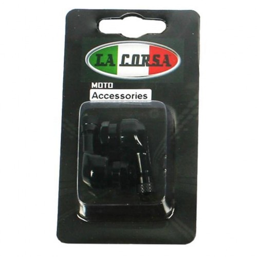 Valve Stem Black T/L La Corsa 8.3mm