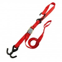 Tie Downs Heavy Duty With Loop Red
