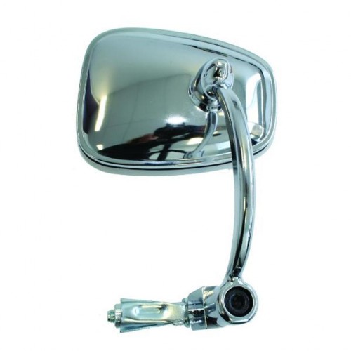 Mirror Bar End Style Fits 7/8 Chrome