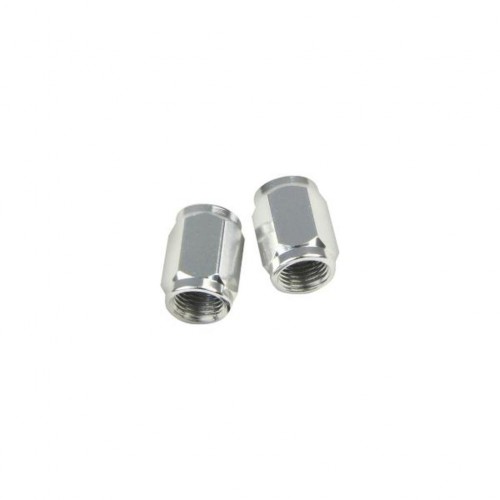 STATES MX Valve Caps Tube Silver