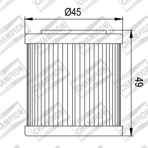 CHAMPION Oil Filter COF082 (182)