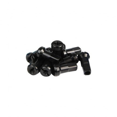 SPOKE Nipple Alloy Rear Black 8G