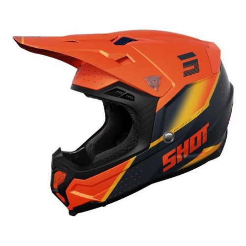 Shot Helmet Core Honor Matt Orange