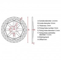 FERODO Brake Disc FMD0478MXR
