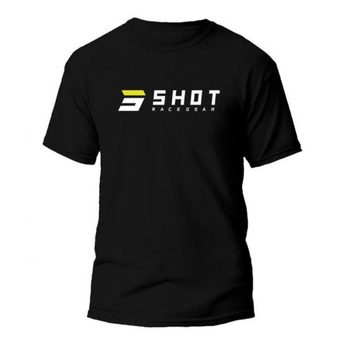Shot Casual Tee Team Black